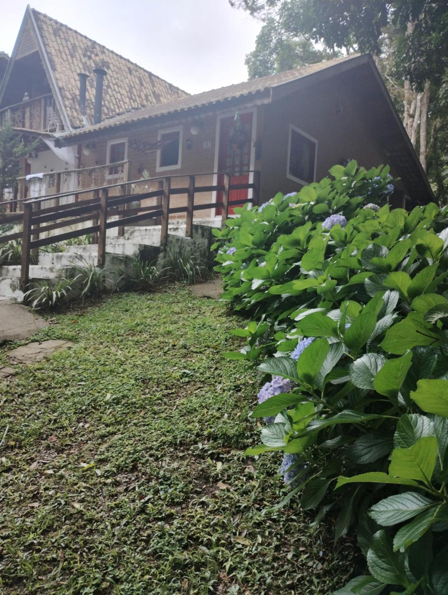 Casa Aconchegante Na Serra. Santo Antônio do Pinhal Exterior foto